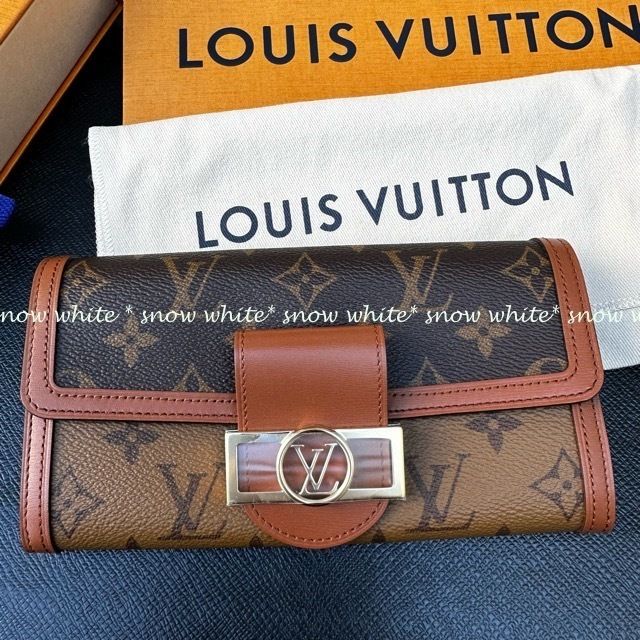 明日着 限定 サラ ドーフィーヌ 長財布 FLAP ルイヴィトン (Louis