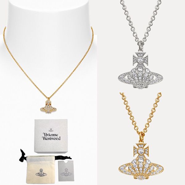 ☆vivienne westwood☆Natalina 貝殻 クリスタルネックレス (Vivienne