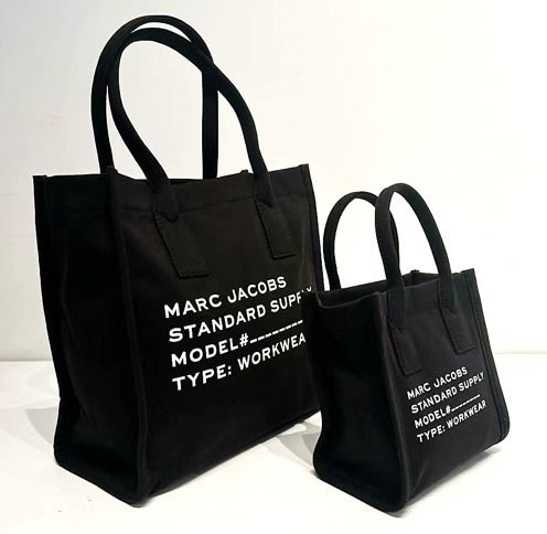 MARC JACOBS キャンバス ラージ トート バッグ ユニセックス (MARC