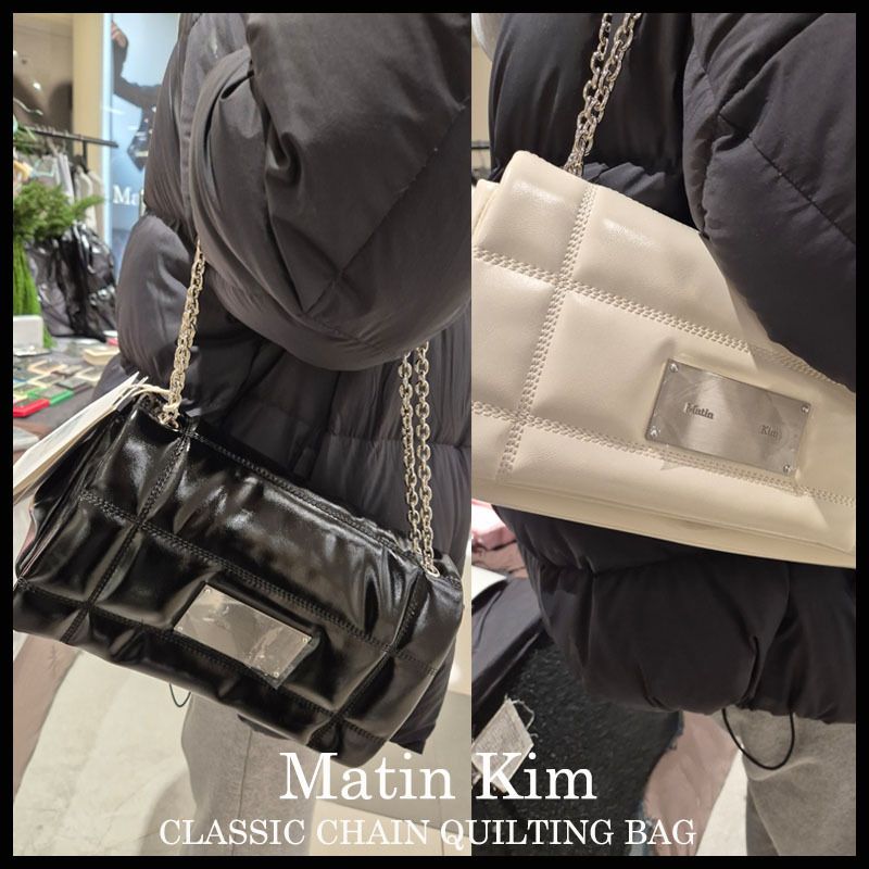 ☆MATIN KIM ☆CLASSIC CHAIN QUILTING BAG (Matin Kim/ショルダー