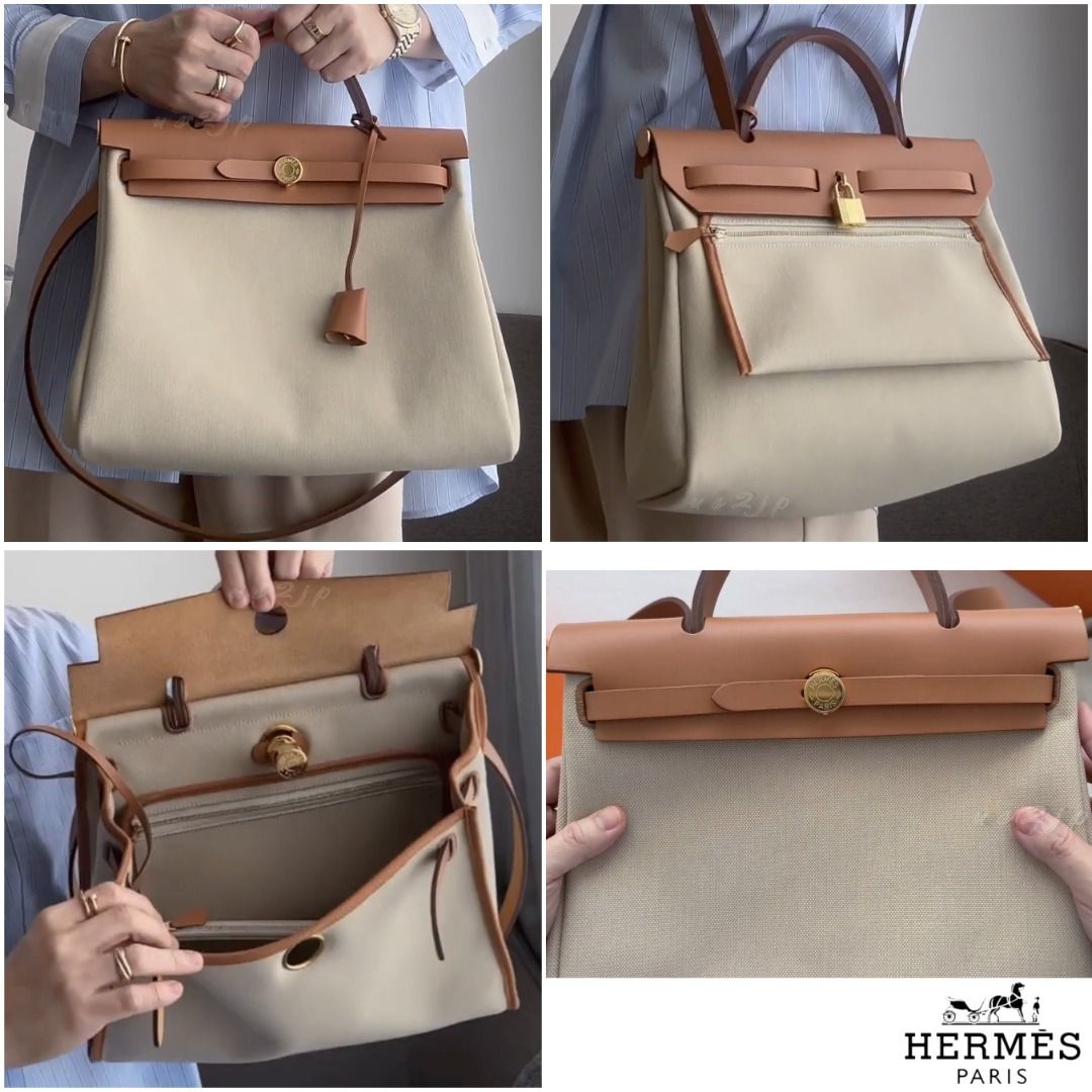 上品☆シンプル》 エルメス バッグ エールバッグ ジップ 31 (HERMES
