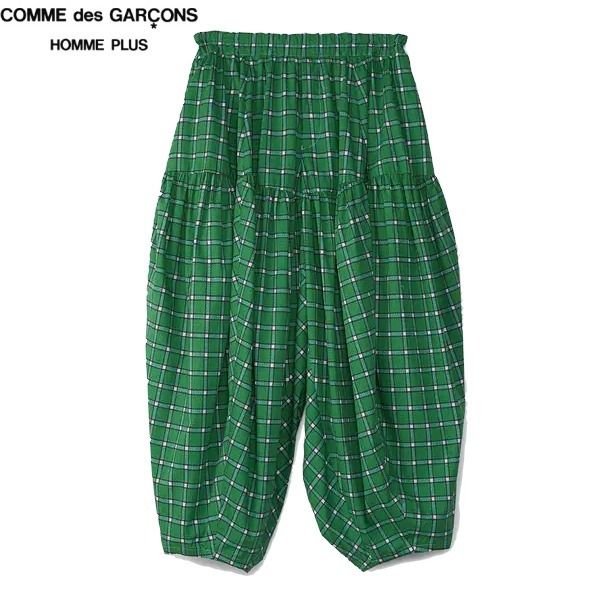 コムデギャルソンオムプリュス バルーンパンツ グリーン (COMME des