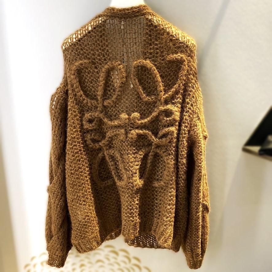大人気♪】☆LOEWE☆アナグラム カーディガン（モヘア） (LOEWE