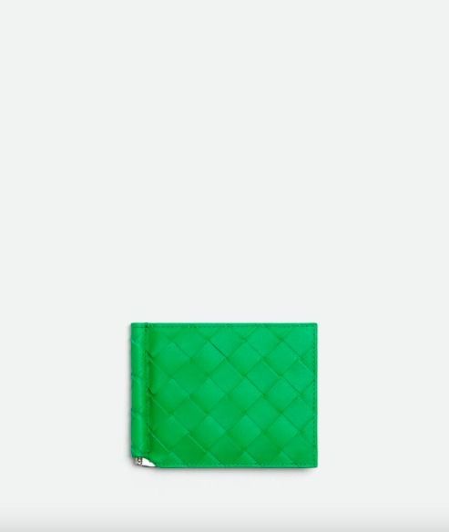 BOTTEGA VENETA】イントレチャート マネークリップ ウォレット