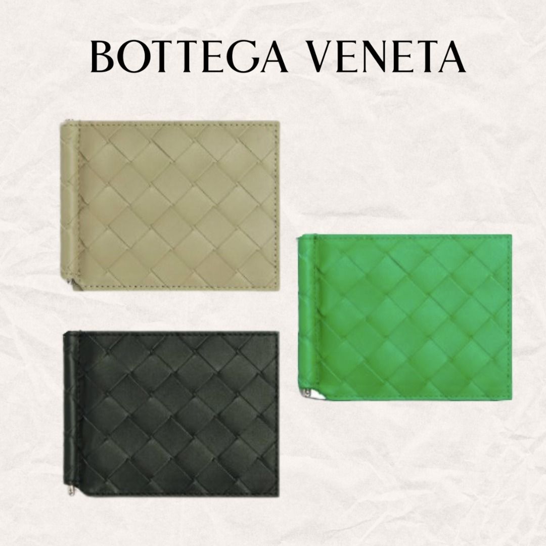 BOTTEGA VENETA】イントレチャート マネークリップ ウォレット