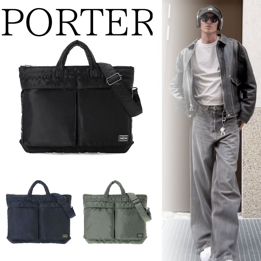 □PORTER□ポーター TANKER SHORT HELMET BAG unisex (PORTER