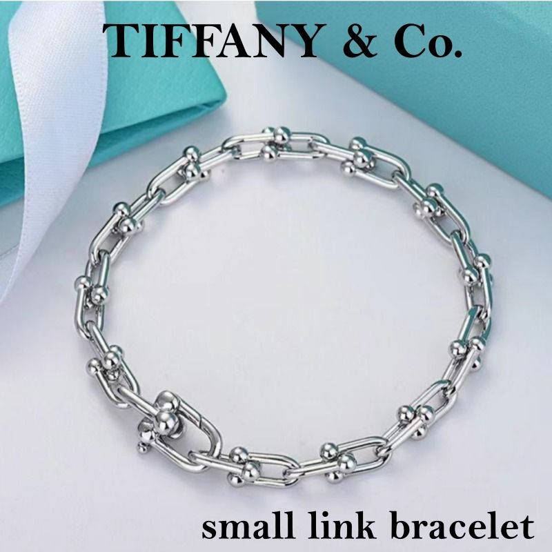 Tiffany & Co. スモール リンク ブレスレット プレゼントにも