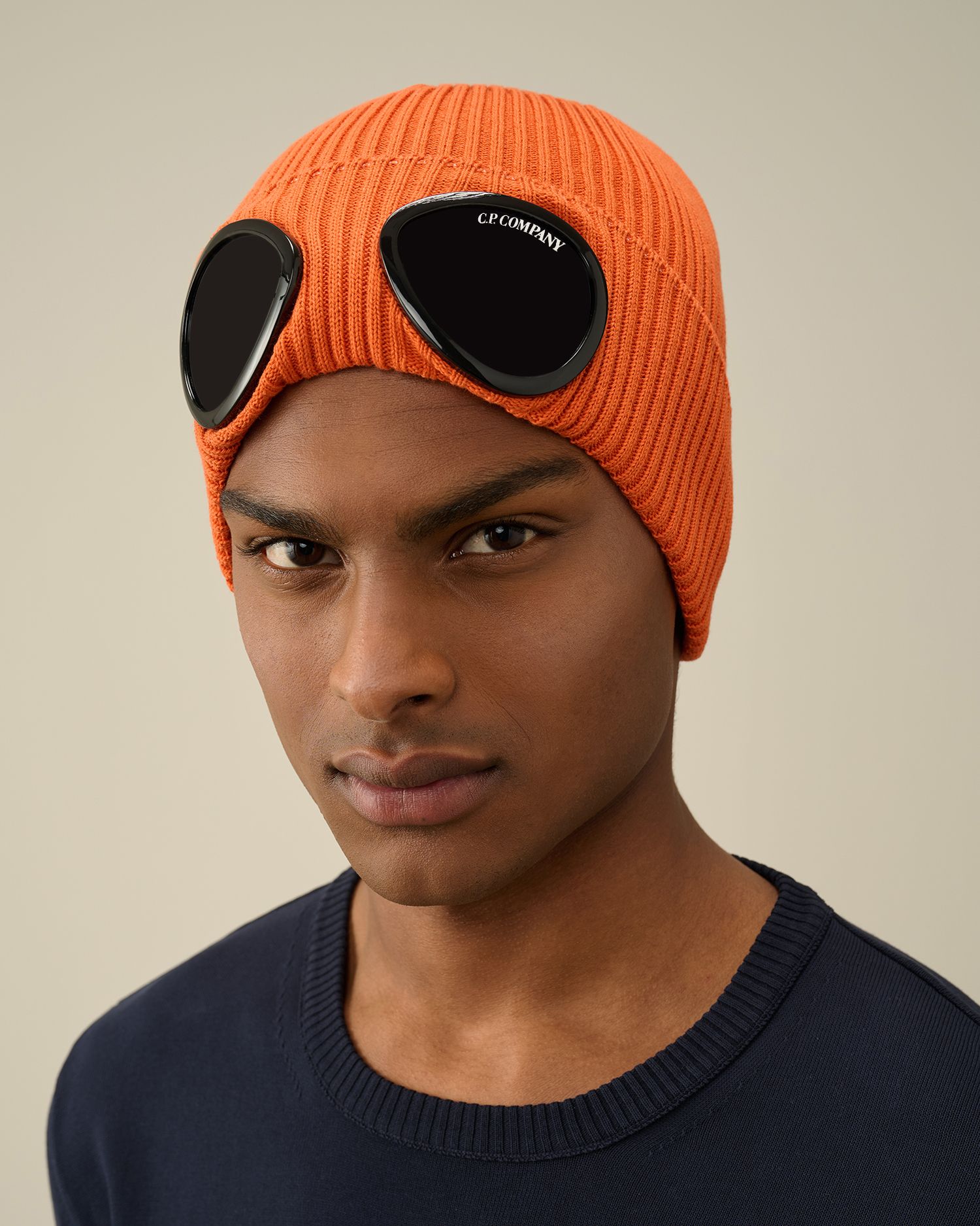 CP COMPANY】Cotton Goggle Beanie☆ゴーグルビーニー (C.P. Company