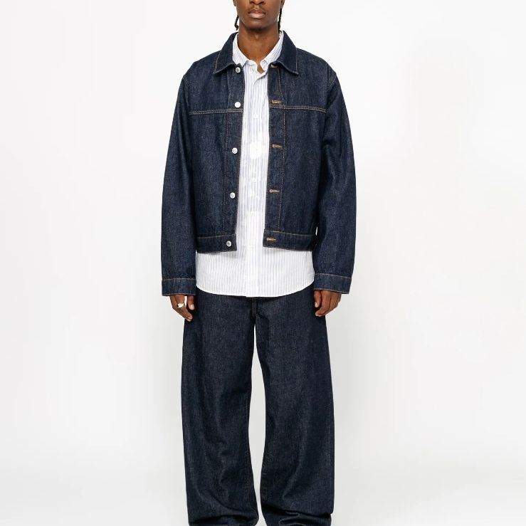 STUSSY TRUCKER JACKET DENIM 4FK1559 (STUSSY/デニムジャケット