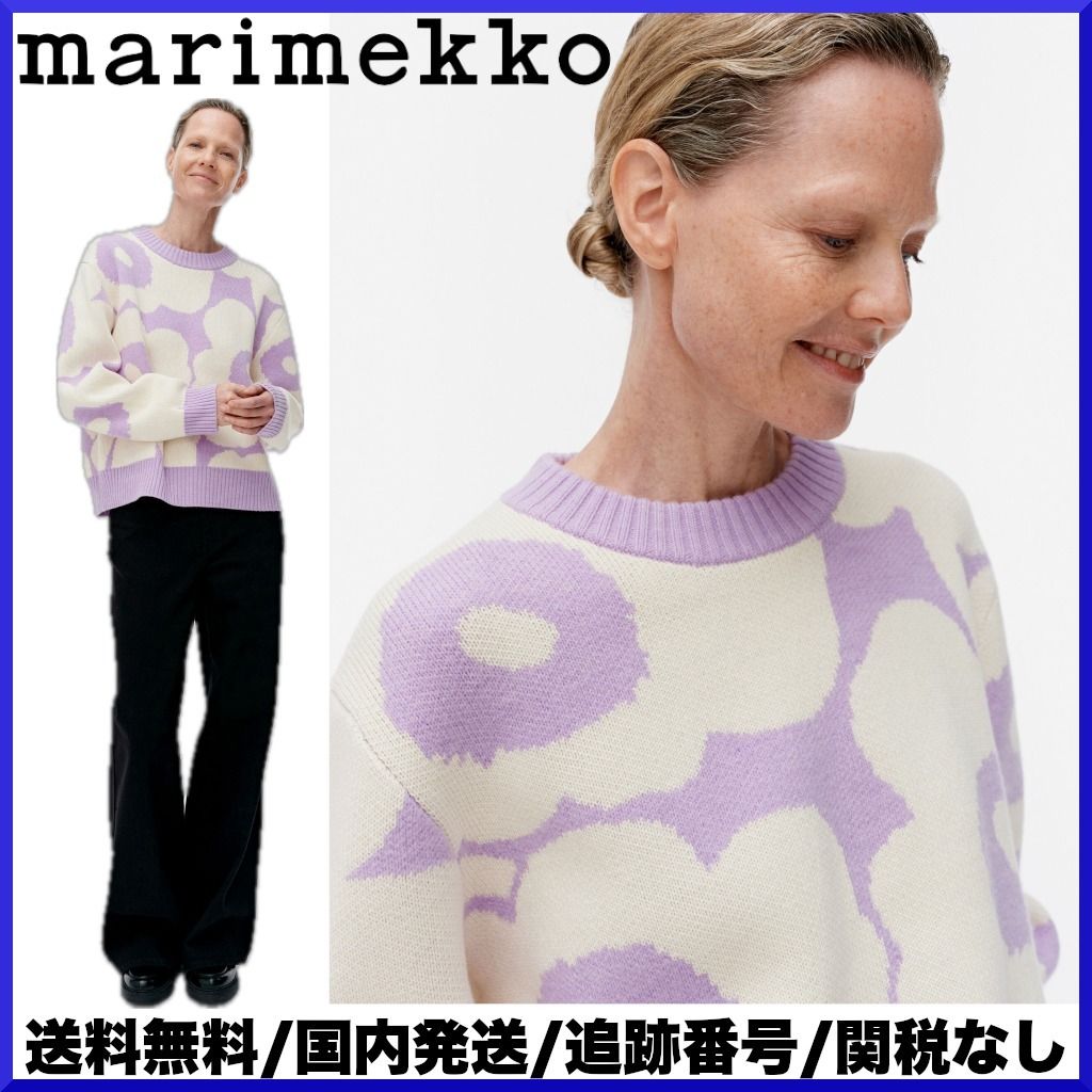 2024AW】marimekko マリメッコ/ Faktori Unikko ニット (marimekko