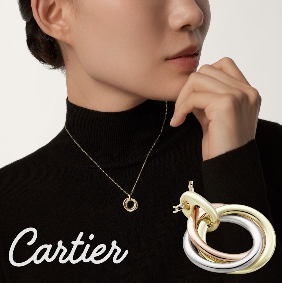 CARTIER】Trinity necklace トリニティ ネックレス (Cartier
