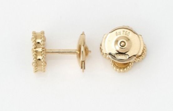 希少【Van Cleef & Arpels】スウィート アルハンブラ ピアス MOP (Van