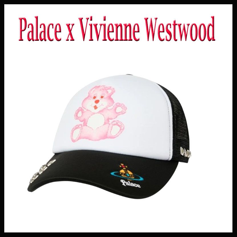 大人気 ☆PALACE X VIVIENNE WESTWOOD☆ TRUCKER BLACK (Palace