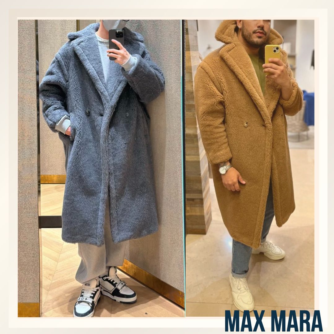 男性にも人気《Maxmara》TEDGIRL テディベアコート5色 (Max Mara
