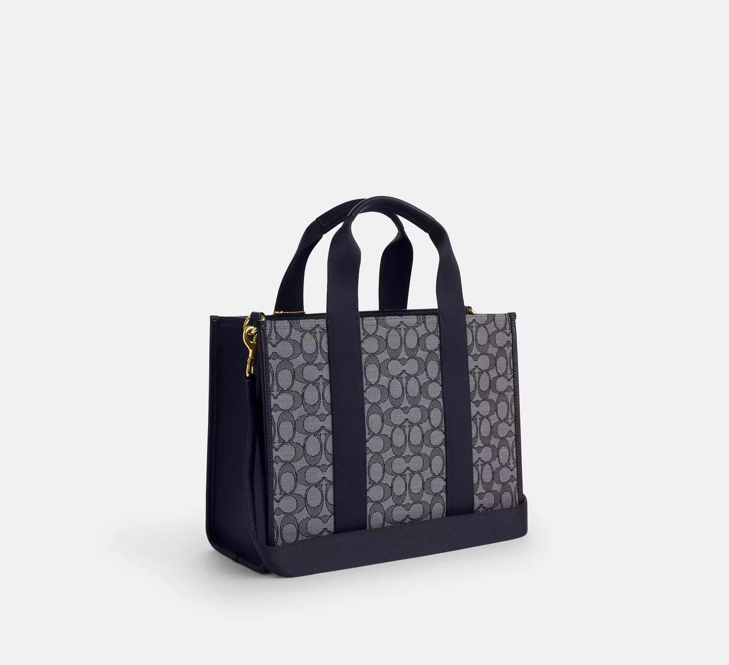 新作☆【COACH】スミス トートバッグ・シグネチャージャカード (Coach