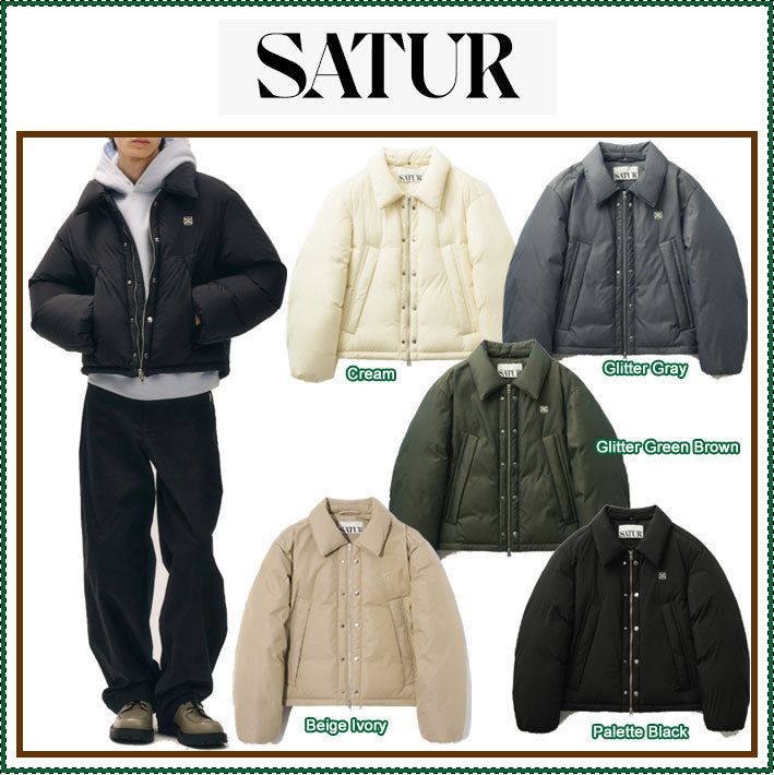 SATUR】 Lecce Duck Down Padding /追跡付 (SATUR/ダウンジャケット