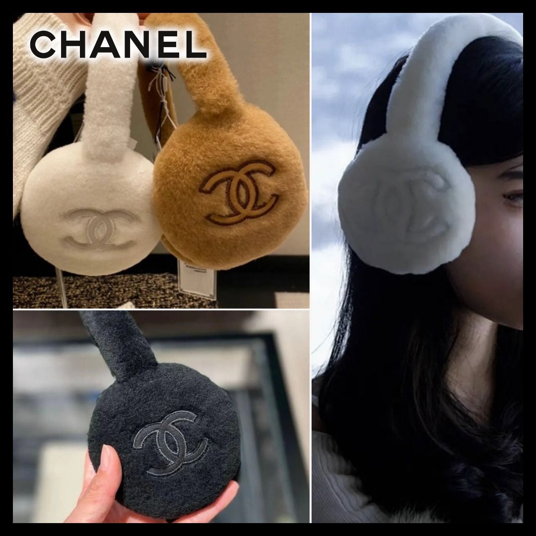ジェニー愛用◇王道可愛い♪】CHANEL イヤーマフ ココネージュ (CHANEL