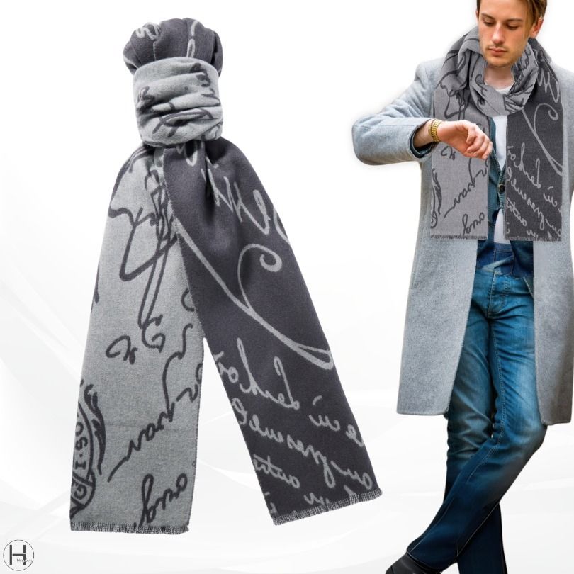 稀少】Berluti ベルルッティ 大判 スカーフ シルク100％ 【公式通販】