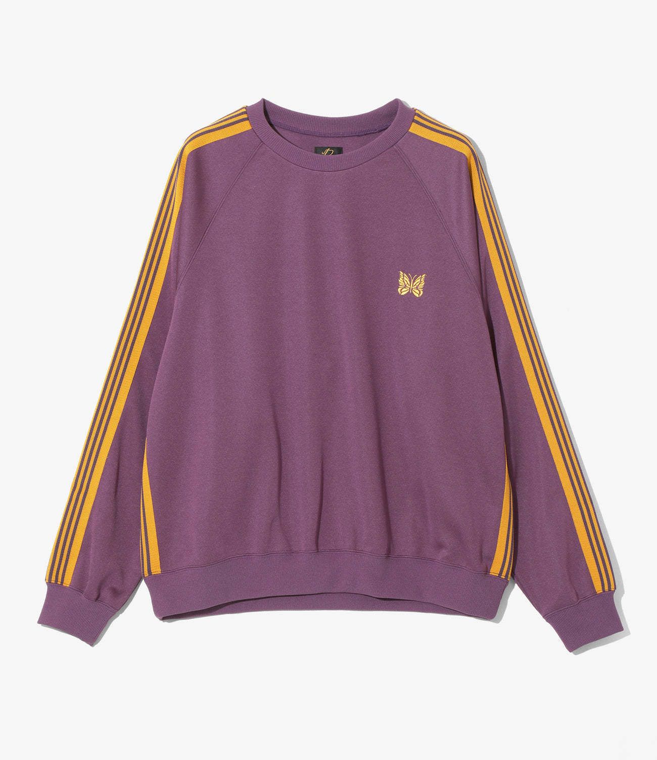 NEEDLES】ニードルズ Track Crew Neck Shirt - Poly Smooth (Needles