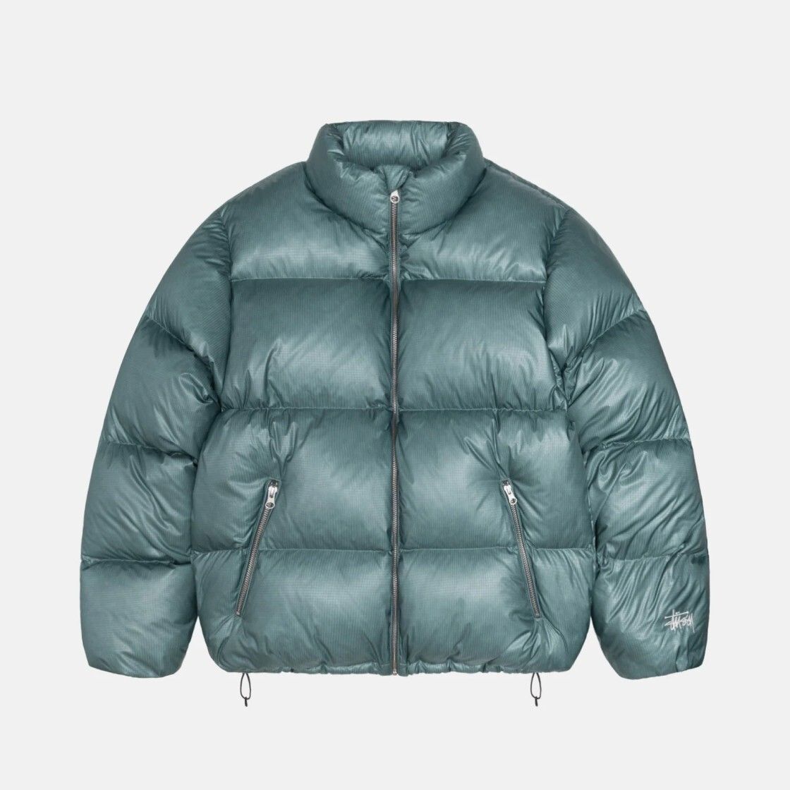 Stussy】 Stussy Down Puffer Parachute Ripstop Powder Blue (STUSSY