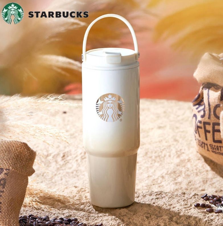 中国 Starbucks】 820ml ポータブル ステンレス タンブラー6色