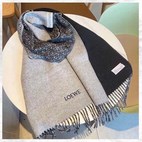 ギフトにも☆】LOEWE ロエベ マフラー スカーフ リバーシブル (LOEWE