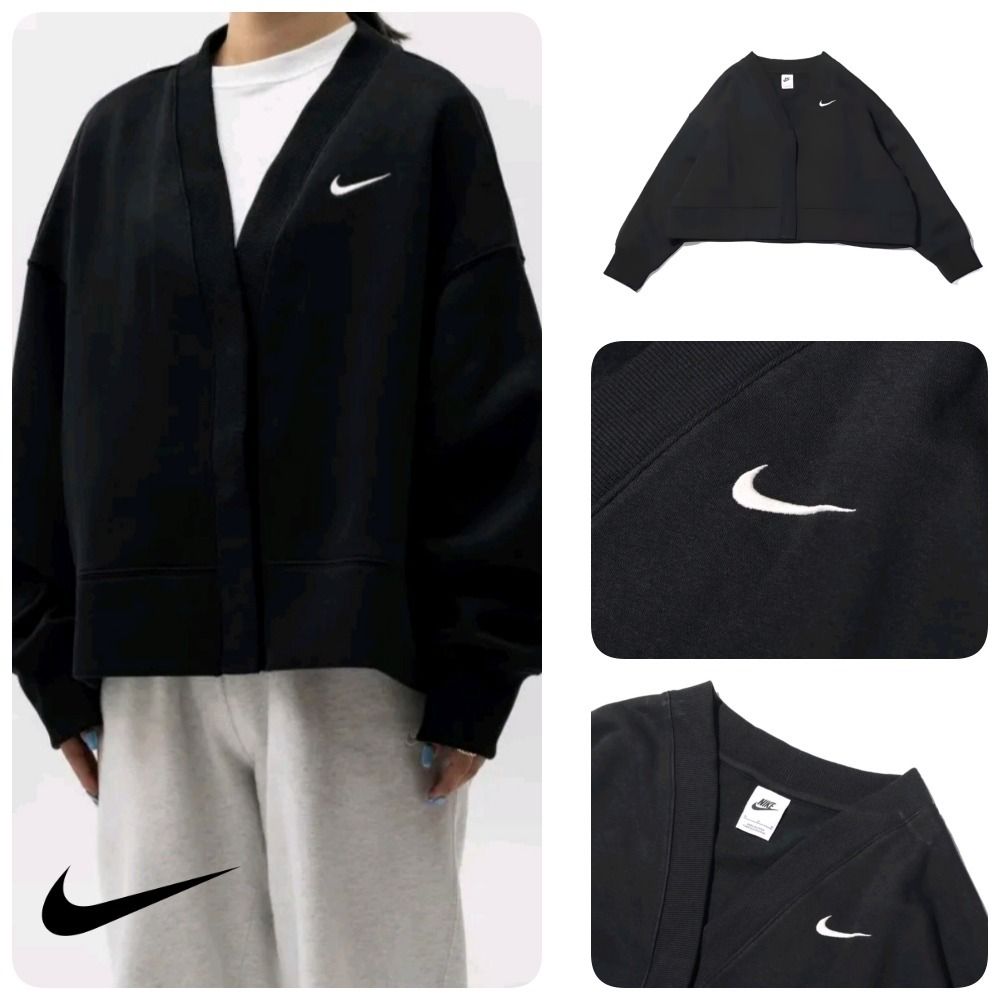 NIKE】Oversized Cardiganナイキオーバーサイズカーディガン (Nike