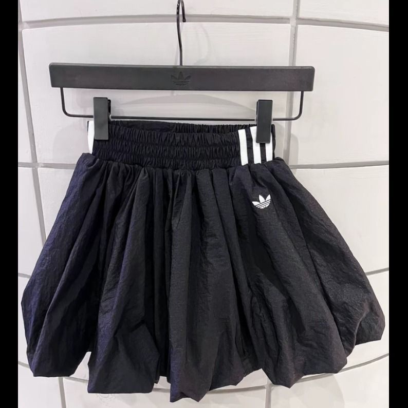adidas】originals BUBBLE SKIRT ナイロンスカート ミニ (adidas/ミニ