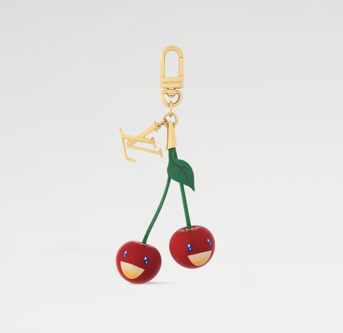 村上隆◇ギフトにも♪】ルイヴィトン バッグチャーム チェリー (Louis