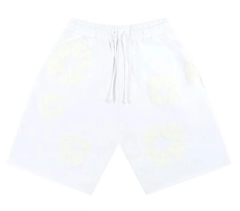 US発大人気!! Denim Tears Mono ホワイトモノ ショートパンツ 白