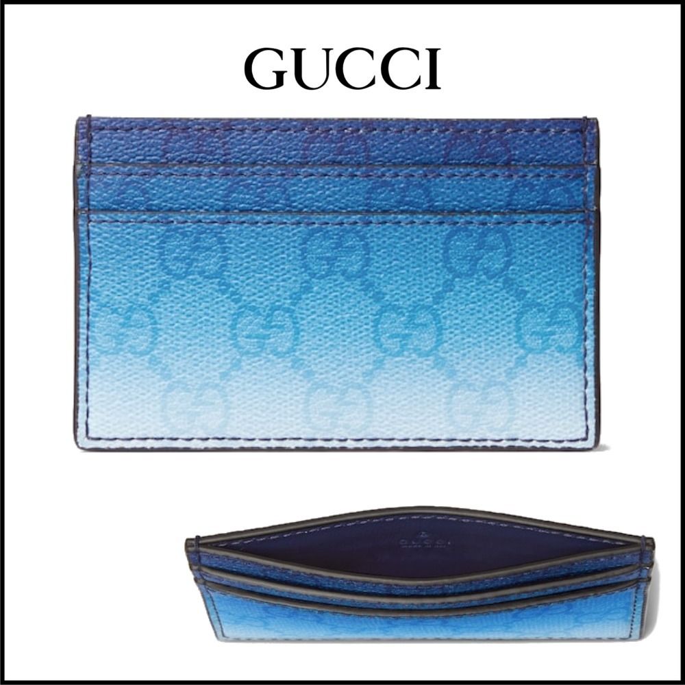 25新作 GUCCI グッチ クローマ カードケース GG グラデーション (GUCCI