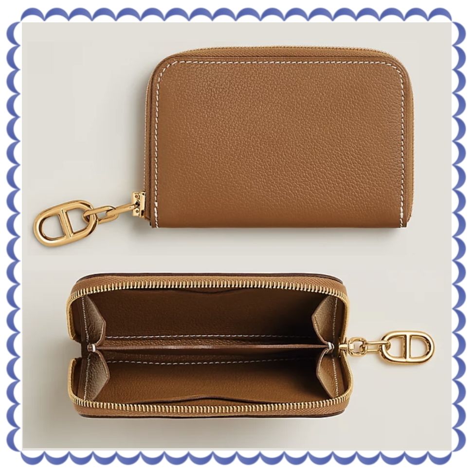 HERMES ミニ財布 Zipengo Chaine d'Ancre Compact card holder (HERMES