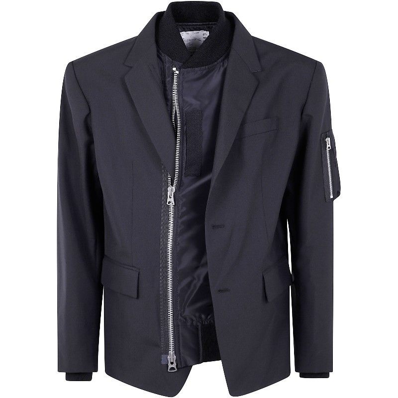 sacai FW25 SUITING JACKET (25 03743M 001) (sacai/テーラード
