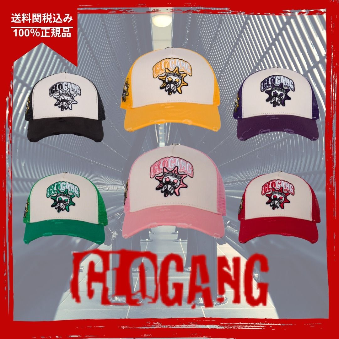 人気急上昇】GLOGANG* Classic Logo Trucker Hat【送料無料】 (Glo