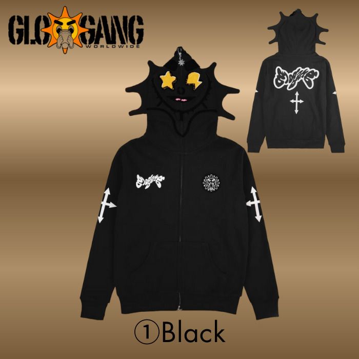 人気/関税送料込/正規店輸入品】Glo Gang フーディー パーカー (Glo