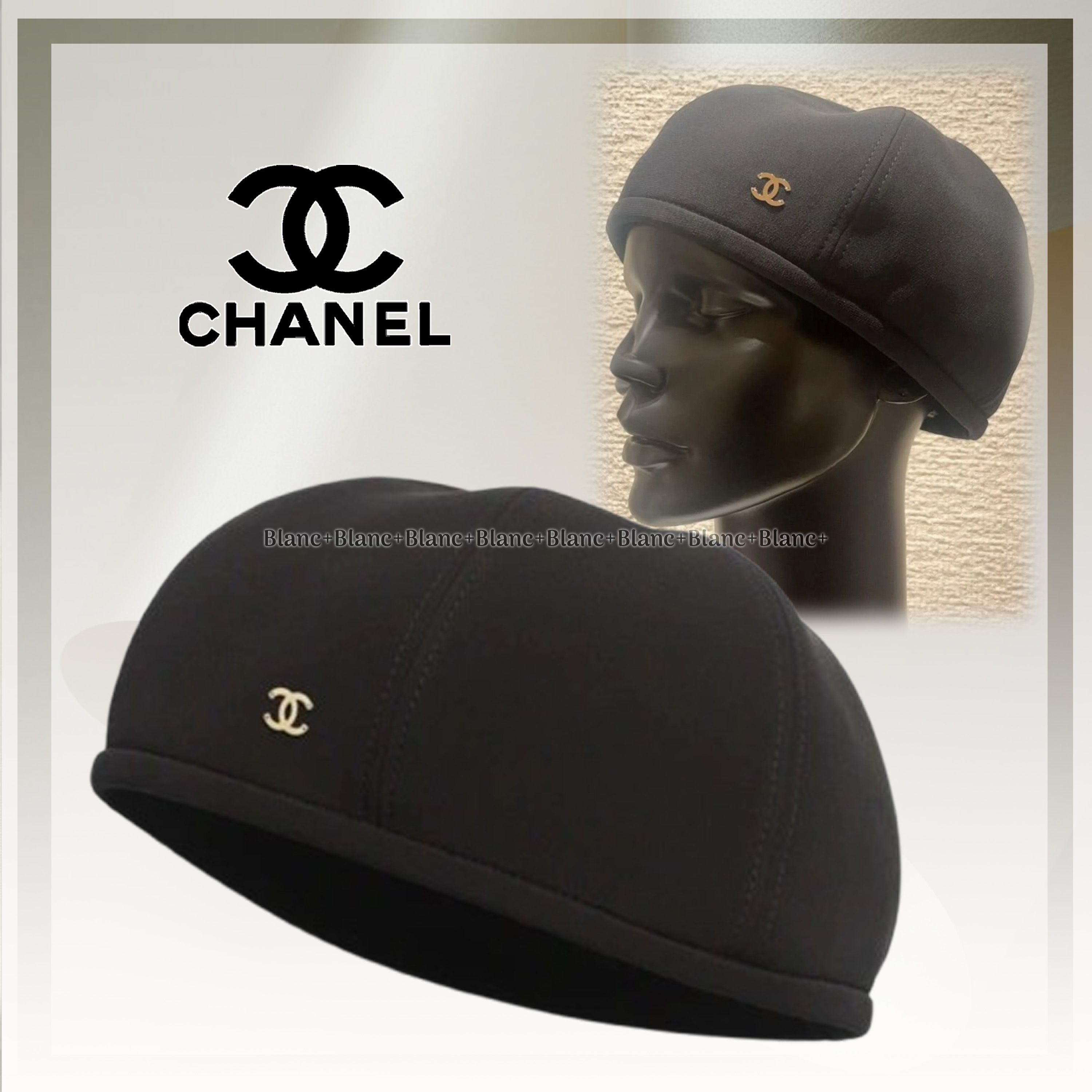 上品に仕上げるワンポイント♡【CHANEL】ベレー帽 (CHANEL/ベレー帽