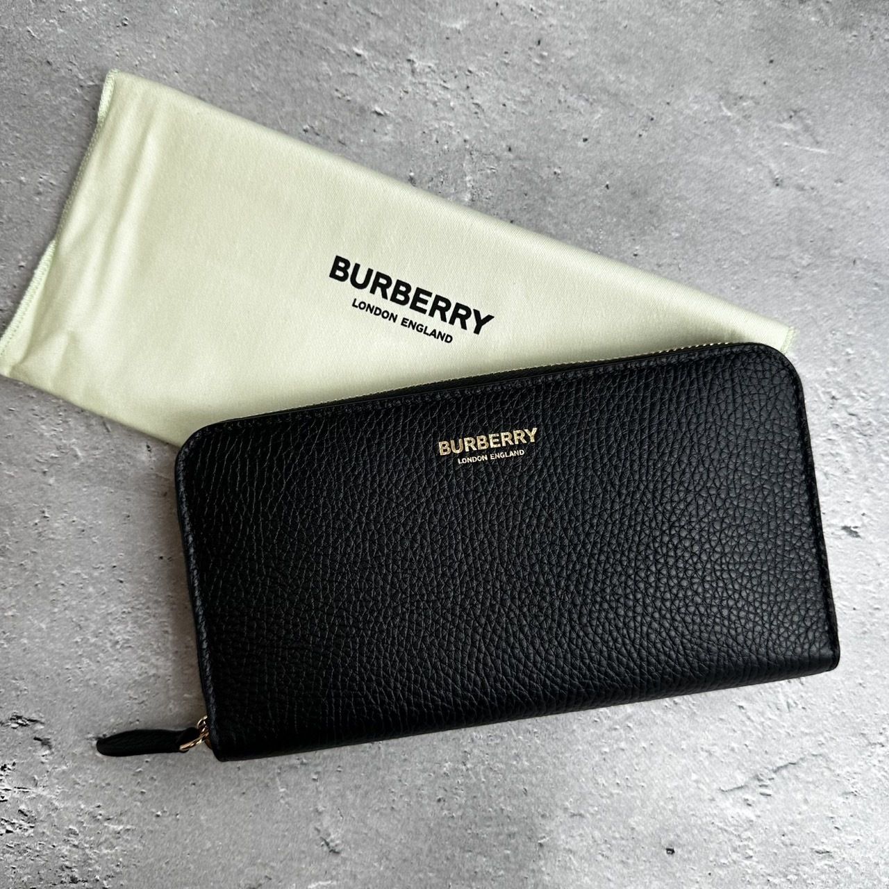 BURBERRY ロゴ レザー 長財布 (Burberry/長財布) 81072641【BUYMA】