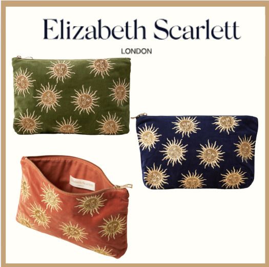 Elizabeth Scarlett】 *大人気*太陽の女神ポーチ (Elizabeth Scarlett