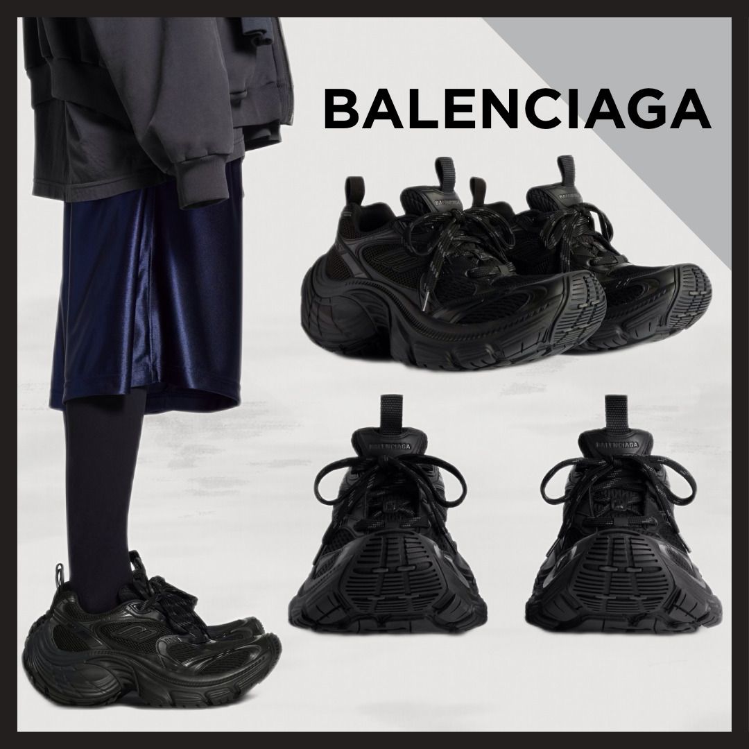 関税込☆【BALENCIAGA】バレンシアガ 10XL BLACK 厚底スニーカー