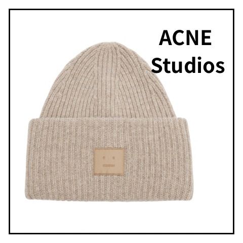 ACNE Studiosフェイスウールブレンドビーニー (Acne Studios/ニット