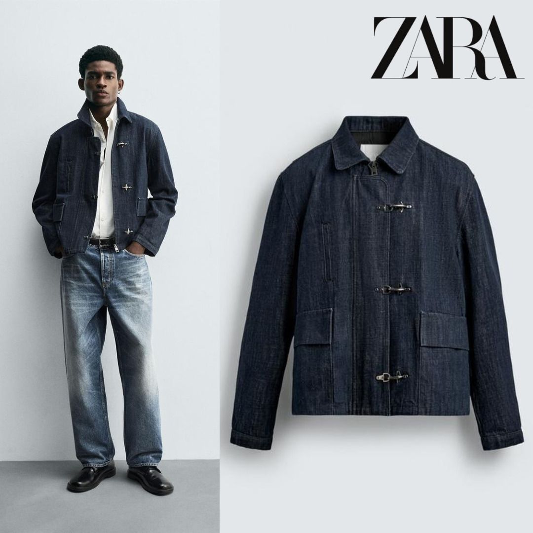 ZARA］トグルボタンデニムジャケット (ZARA/デニムジャケット) 4470