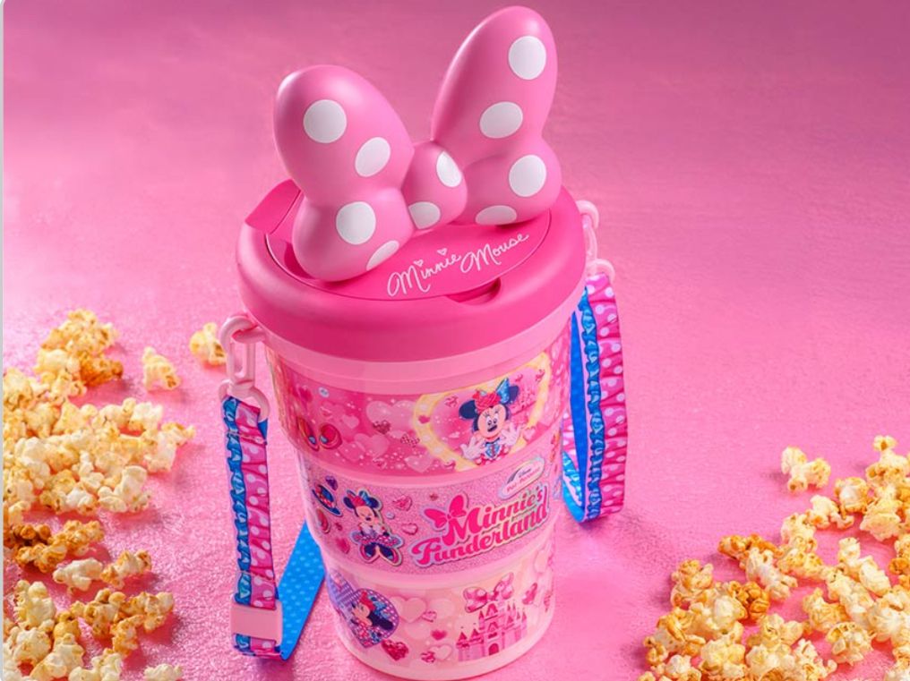 TDR ミニー ファンダーランド ポップコーンバケット 3段 (Disney