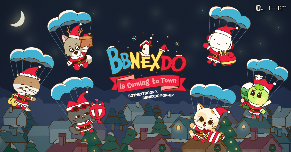 BOYNEXTDOOR X BBNEXDO POP-UP 'BBNEXDO is Coming to Town' - Weverse