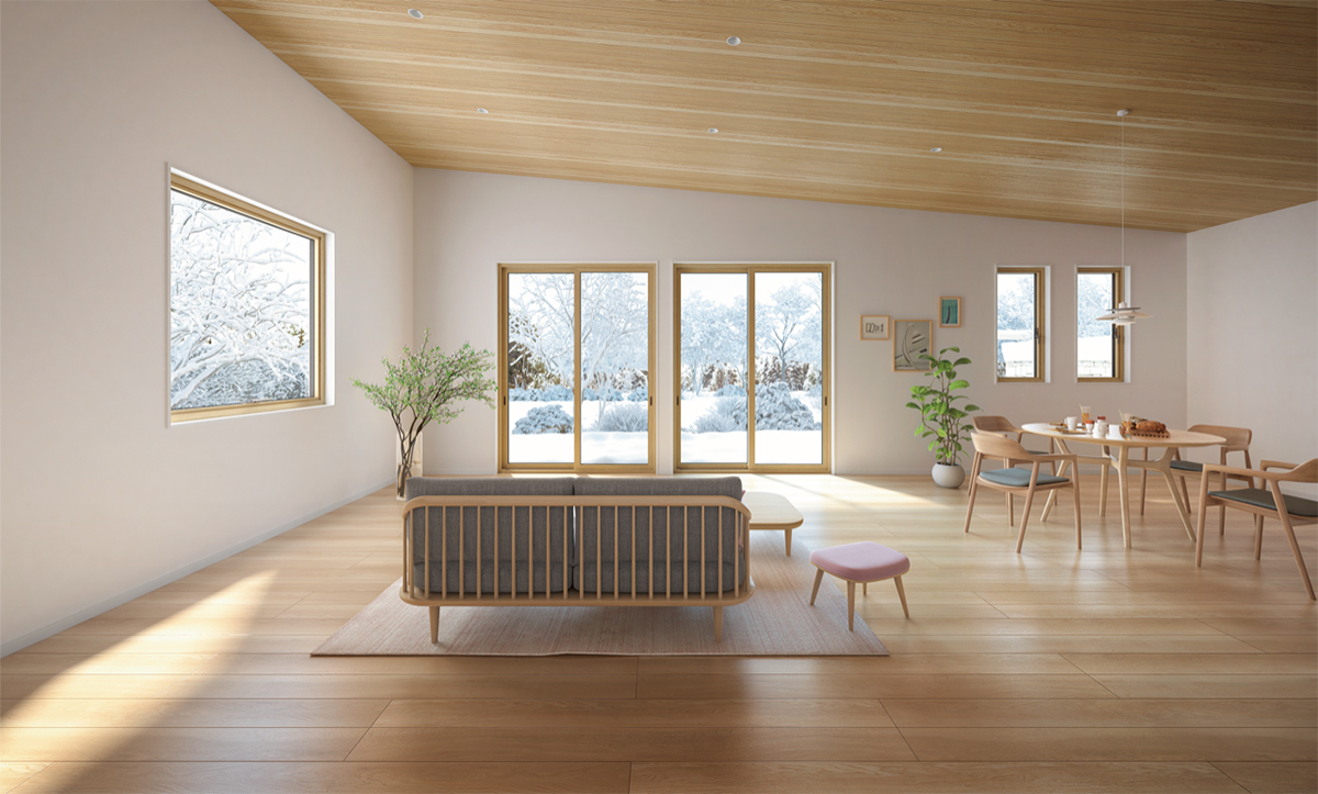 断熱性能が高いスリムなフレームの樹脂窓 | 日経クロステック（xTECH）