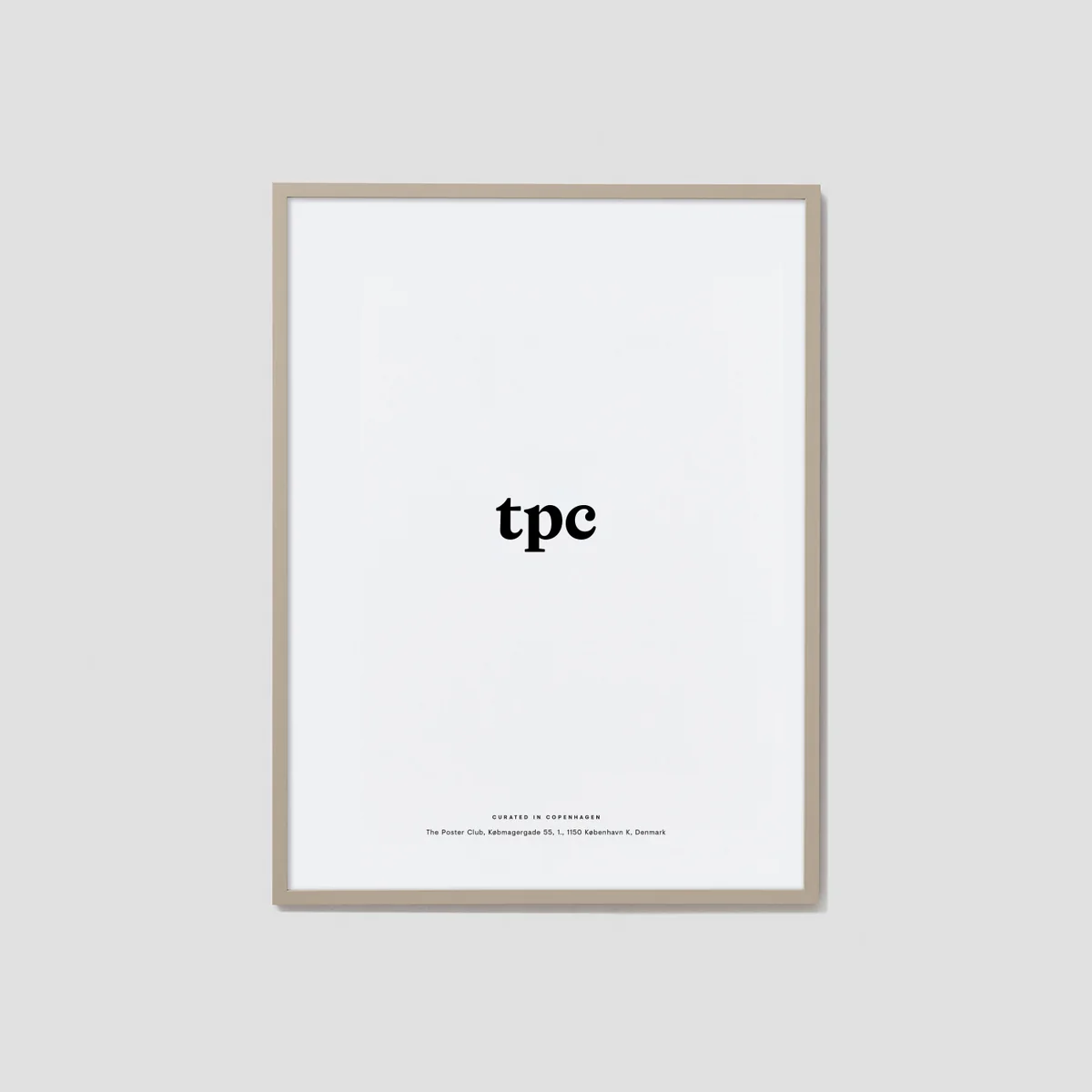 The Poster Club - Picture frame oak beige | Connox