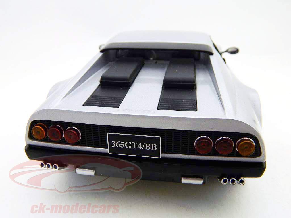 Kyosho 1:18 Ferrari 365GT4 / BB silver 08173S model car 08173S