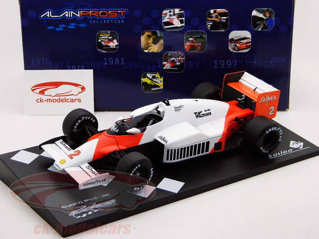 Solido 1:18 A.Prost Mclaren F1 MP4/2B #2 formula 1 worldchampion