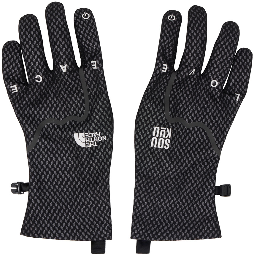 UNDERCOVER Black The North Face Edition SOUKUU E-Tip Gloves Undercover