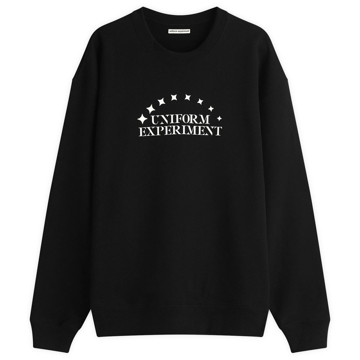 Uniform Experiment Men's Fade Sweatshirt in Black Uniform Experiment