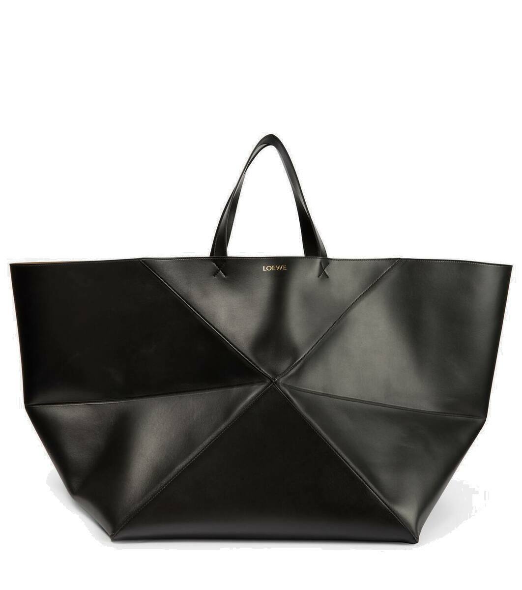 Loewe Puzzle Fold XXL leather tote bag Loewe